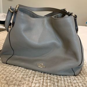 Coach leather handbag